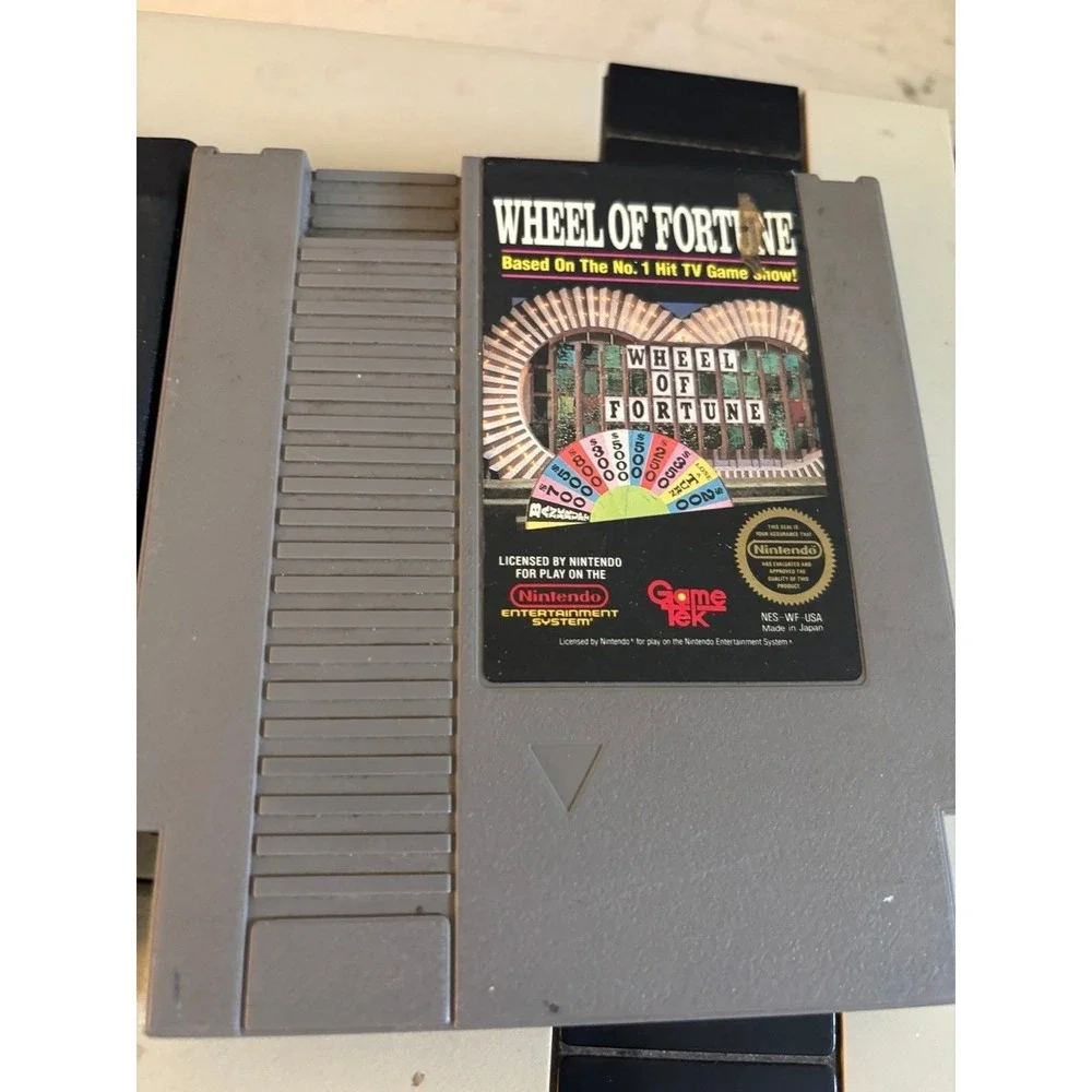 1985 Original NES Nintendo System Console Authentic Tested Bundle With 2 Games